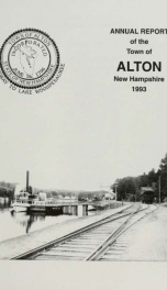 Report of the financial standing of the Town of Alton for the fiscal year ending .. 1993_cover