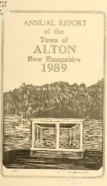 Report of the financial standing of the Town of Alton for the fiscal year ending .. 1989_cover