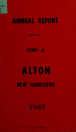 Report of the financial standing of the Town of Alton for the fiscal year ending .. 1969_cover