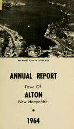 Report of the financial standing of the Town of Alton for the fiscal year ending .. 1964_cover