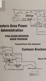 Power rate adjustment : customer brochure 1991_cover