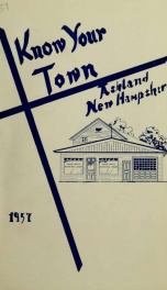 Annual report of the officers of the Town of Ashland 1957_cover