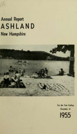 Annual report of the officers of the Town of Ashland 1955_cover