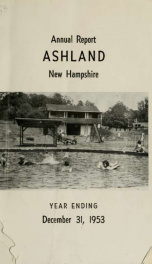 Annual report of the officers of the Town of Ashland 1953_cover