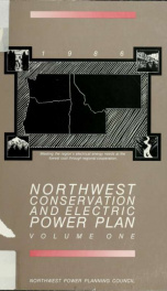 Northwest Conservation and Electric Power Plan 1986_cover