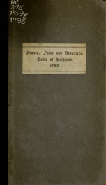 A general view of the actual force and resources of France, in January, M.DCC.XCIII : to which is added, a table, shewing the depreciation of assignats, arising from their increase in quantity_cover