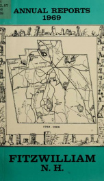 Report of the superintending school committee of Fitzwilliam, for the year ending . 1969_cover