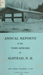 Annual reports of the town officers of Alstead, N. H 1967_cover