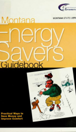 Montana energy saver's guidebook 2002_cover