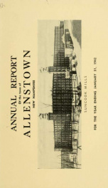 Annual reports of the selectmen, treasurer, and superintending school committee, of the Town of Allenstown, for the year ending . 1942_cover