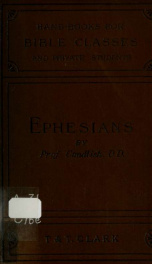 The epistle of Paul to the Ephesians 19_cover