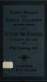 The Acts of the Apostles : with introd., notes, and maps 16_cover