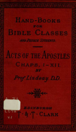 The Acts of the Apostles : with introd., notes, and maps 15_cover