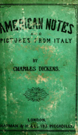 American notes : and, Pictures from Italy_cover