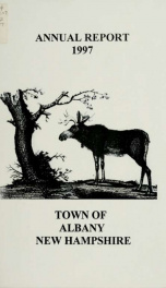 Annual report of the officers of the Town of Albany for the fiscal year ending . 1997_cover