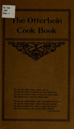 The Otterbein cook book .._cover