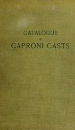 Catalogue of plaster cast reproductions from antique, mediaeval and modern sculpture : subjects of every description for art schools_cover