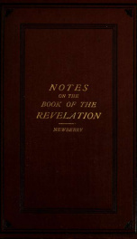 Notes on the book of the Revelation_cover