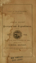 Report of the selectmen of the Town of Manchester 1862_cover