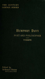 Humphry Davy, poet and philosopher_cover