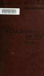 The old South and the new. A series of letters_cover