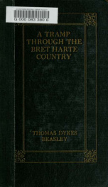 A tramp through the Bret Harte country_cover