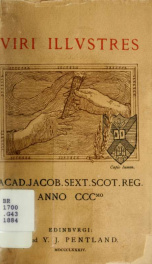 Viri illustres : Acad. Jacob. sext. Scot. reg. anno CCCmo_cover