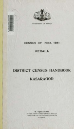 Census of India, 1981 5_cover