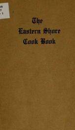 The Eastern Shore cook book_cover