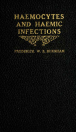 Haemocytes and hæmic infections; a hand-book for students and practitioners_cover