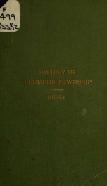 Roster of Richmond soldiers and history of Richmond Township_cover