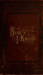 How I know_cover