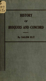 A centennial history of the villages of Iroquois and Montgomery and the township of Concord, 1818 to 1918_cover