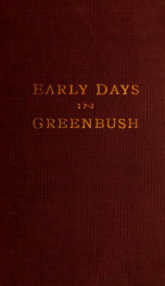 Early days in Greenbush_cover