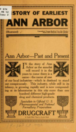 History of earliest Ann Arbor_cover