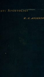 Fasti apostolici: a chronological survey of the years between the ascension of Our Lord and the martyrdom of SS. Peter and Paul_cover