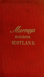 Handbook for travellers in Scotland_cover