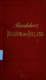 Belgium and Holland including the grand-duchy of Luxembourg; handbook for travellers_cover