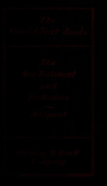 The New Testament and its writers_cover