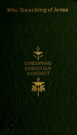 The teaching of Jesus concerning Christian conduct 6_cover