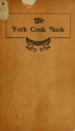The York cook book;_cover