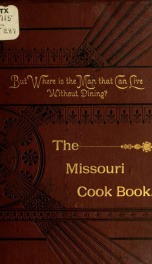 The Missouri cook book. Proved recipes_cover