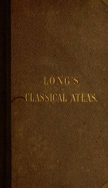 An atlas of classical geography_cover