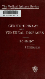 Genito-urinary and venereal diseases. A manual for students and practitioners_cover