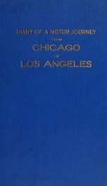 Diary of a motor journey from Chicago to Los Angeles_cover