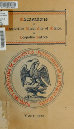 Archaeological explorations in Escalerillas street, city of Mexico_cover