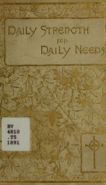 Daily strength for daily needs ..._cover