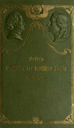 Geschichte der deutschen Poesie in Umrissen und Schilderungen ; nebst charakteristischen Proben. Fur gebildete Leser_cover