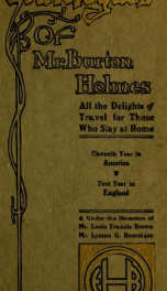 The travelogues of Mr. Burton Holmes_cover