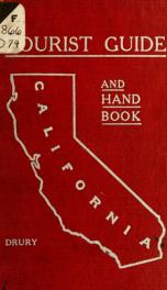 California tourist guide and handbooks;_cover
